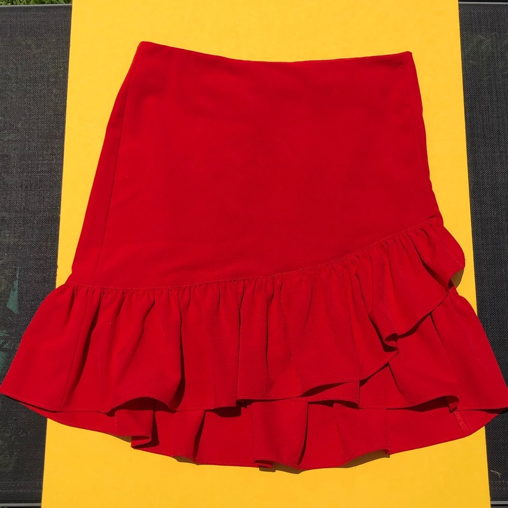 Barney’s NY Red Skirt